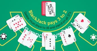 Live dealer blackjack Step 4
